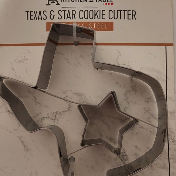 Don't Mess With Texas Oven Mitt and Cookie Ciutter State Memorabilia Lone Star - Picture 6 of 7